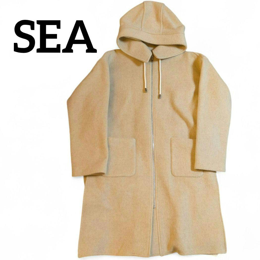 ✨️最高級✨️定価8万 SEA ウールオーバーコート　MADE IN JAPAN