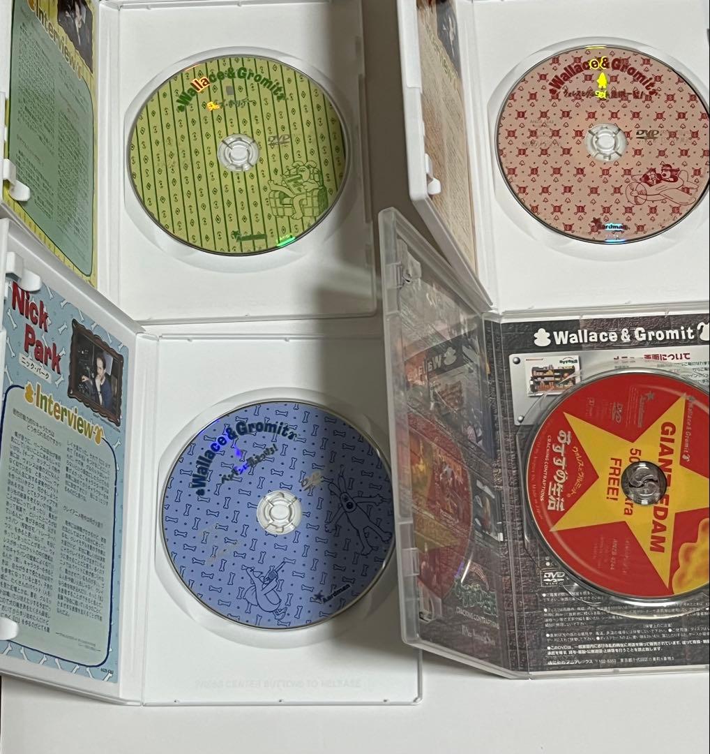 ウォレスとグルミット COMPLETE コンプリート DVD BOX