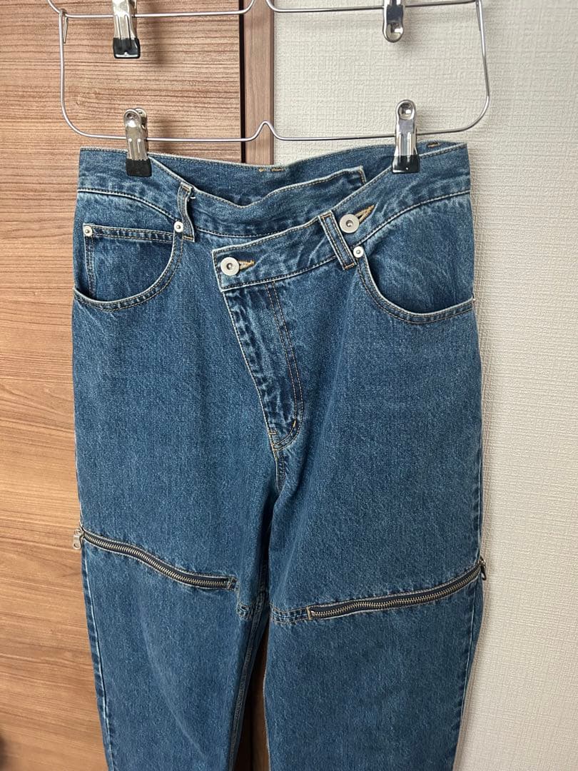 MAISON SPECIAL サイドスラッシュデニムパンツ
