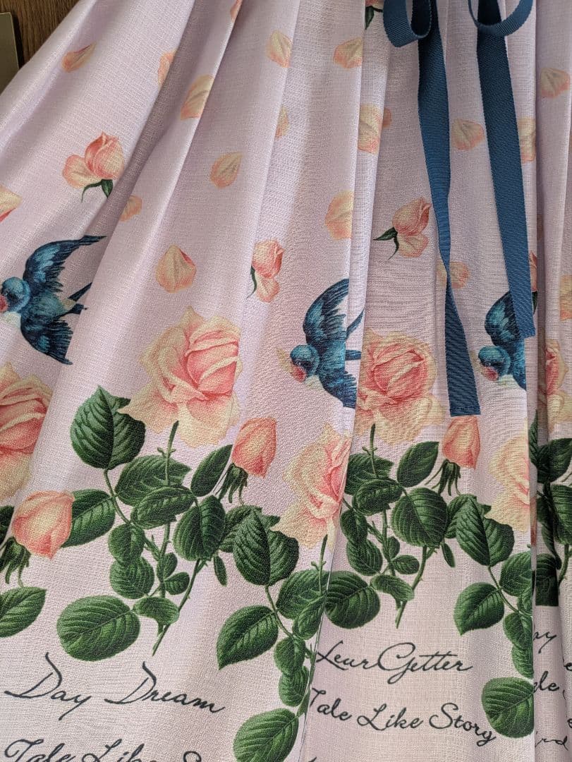 半袖ワンピース　Rose Garden　Leur Getter(ルルゲッタ)