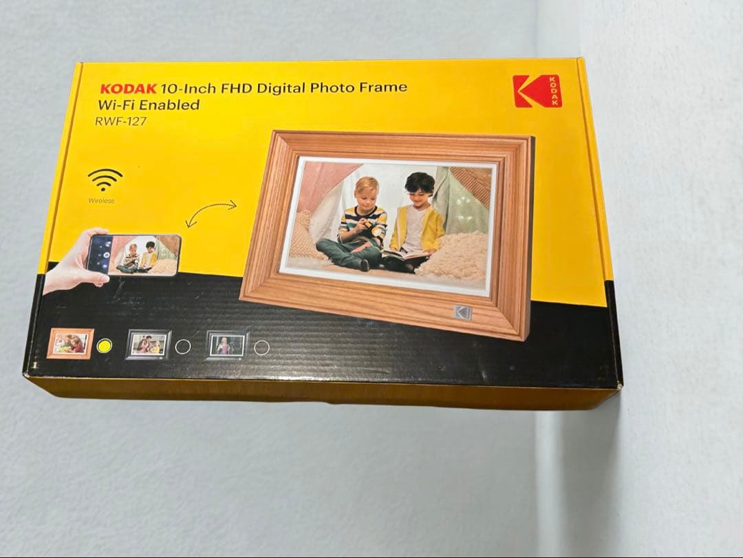 Kodak 10インチ FHDデジタルフォトフレーム Wi-Fi対応
