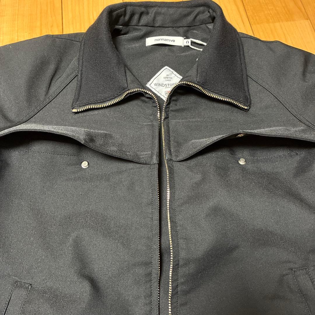 未使用 25aw nonnative ドリズラーブルゾン 0 ブラック