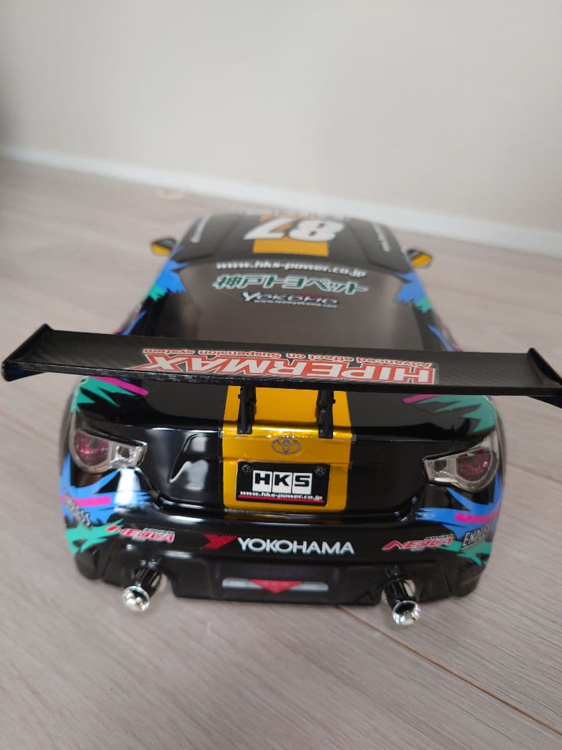 D1グランプリ 神戸トヨペット86 HKS GT ラジコンカーボディ