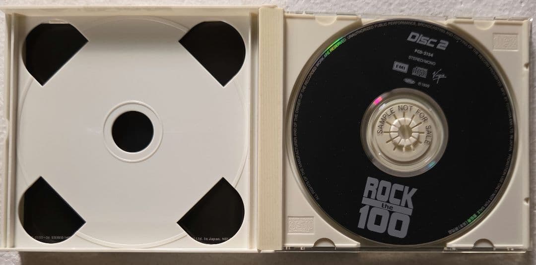 ROCK the 100 コンピレーションアルバム 2枚組CD