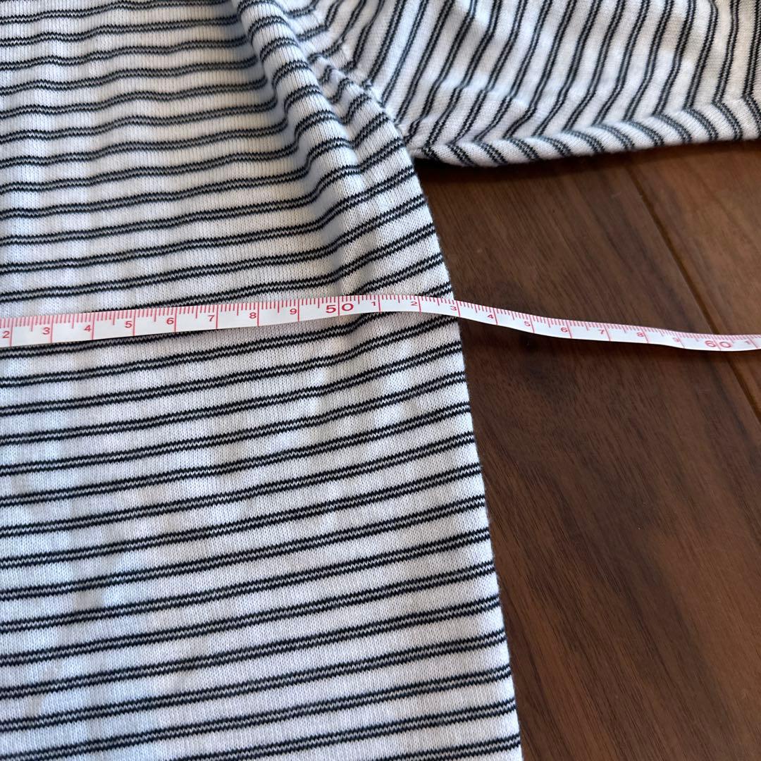 JOHN SMEDLEY ストライプ Tシャツ M