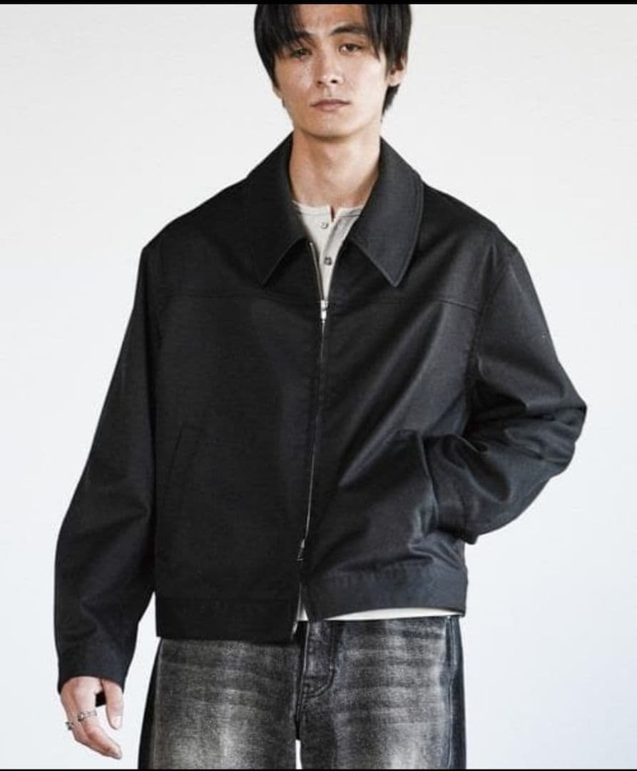 【WYM】TECH WOOL GABARDINE ZIP BLOUSON【新品】