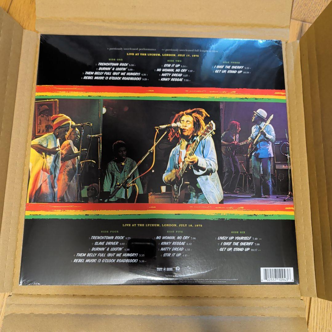 Bob Marley and The Wailers LIVE! 未開封レコード