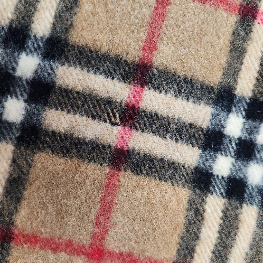 1*s様 Burberrys カシミヤ マフラー チェック柄 キャメル 146×