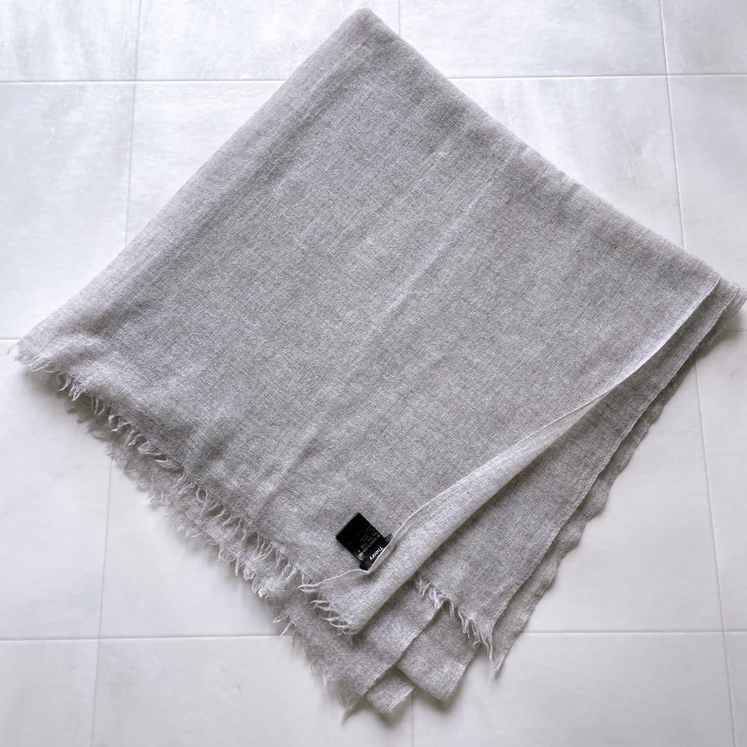 美品✨セオリー GRANDE CASHMERE ストール カシミヤ100% 大判