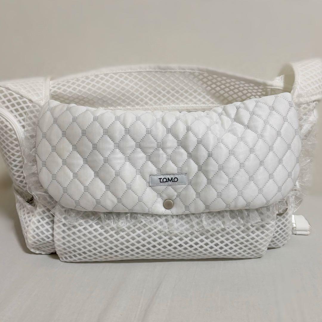 新品　TOMO クールユニバッグ　メッシュ unibag ホワイト　白　トモ　犬