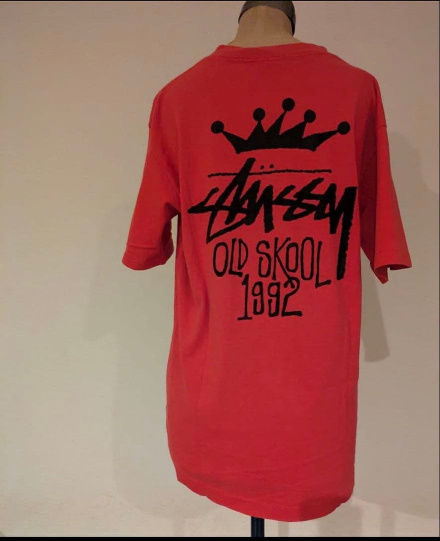 80s old stussy ステューシー　黒タグ 1992 FJチャンネル