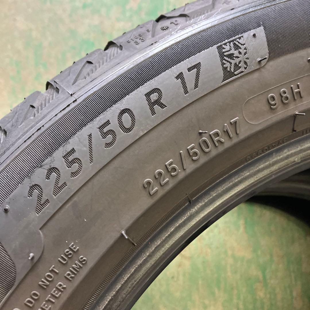 ミシュランX-ICE 225/50R17 21年製 4本セットスタッドレスタイヤ