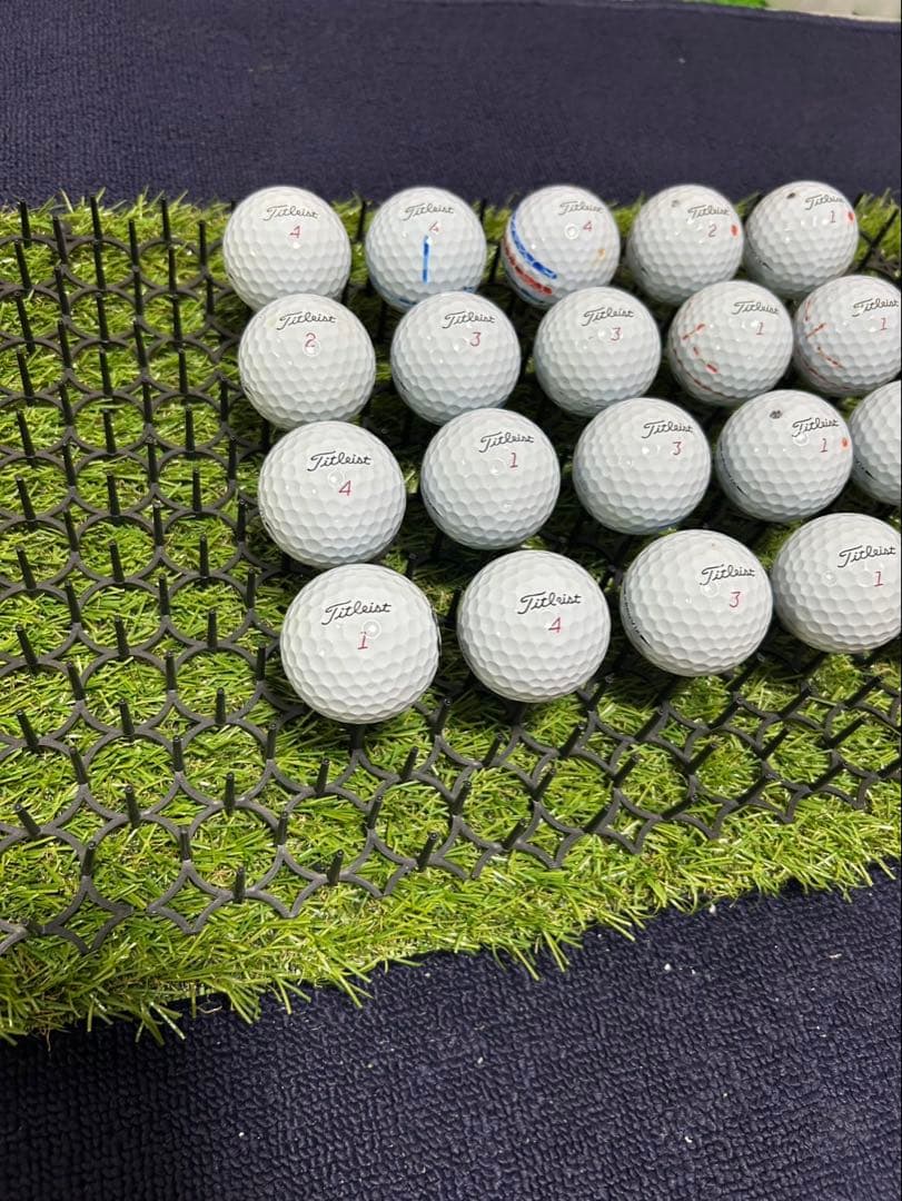 ★A★タイトリスト　Prov1x レフトダッシュ　20球 ロストボール