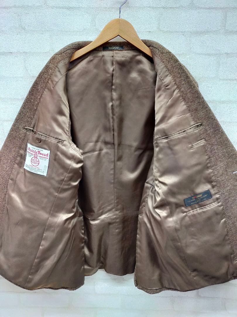 Harris Tweed ハリスツイード BASKIN テーラードジャケット