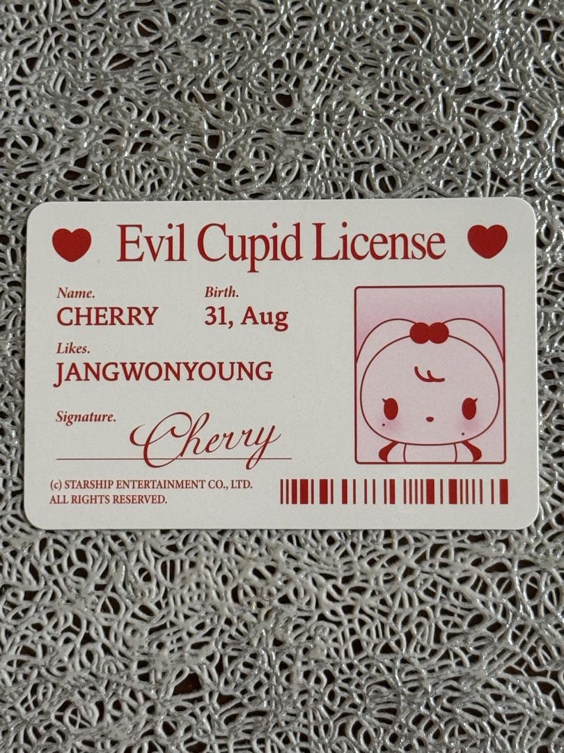 IVE SECRET EVIL CUPID ver ウォニョン トレカ セット