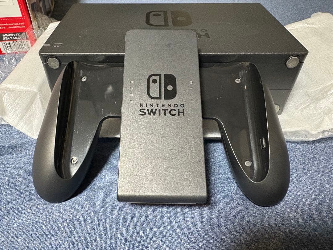 Nintendo Switch グレー 本体 ジョイコン付き スイッチ 完備品