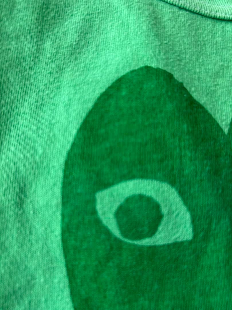 PLAY COMME des GARCONS グリーン　Ｔシャツ　L