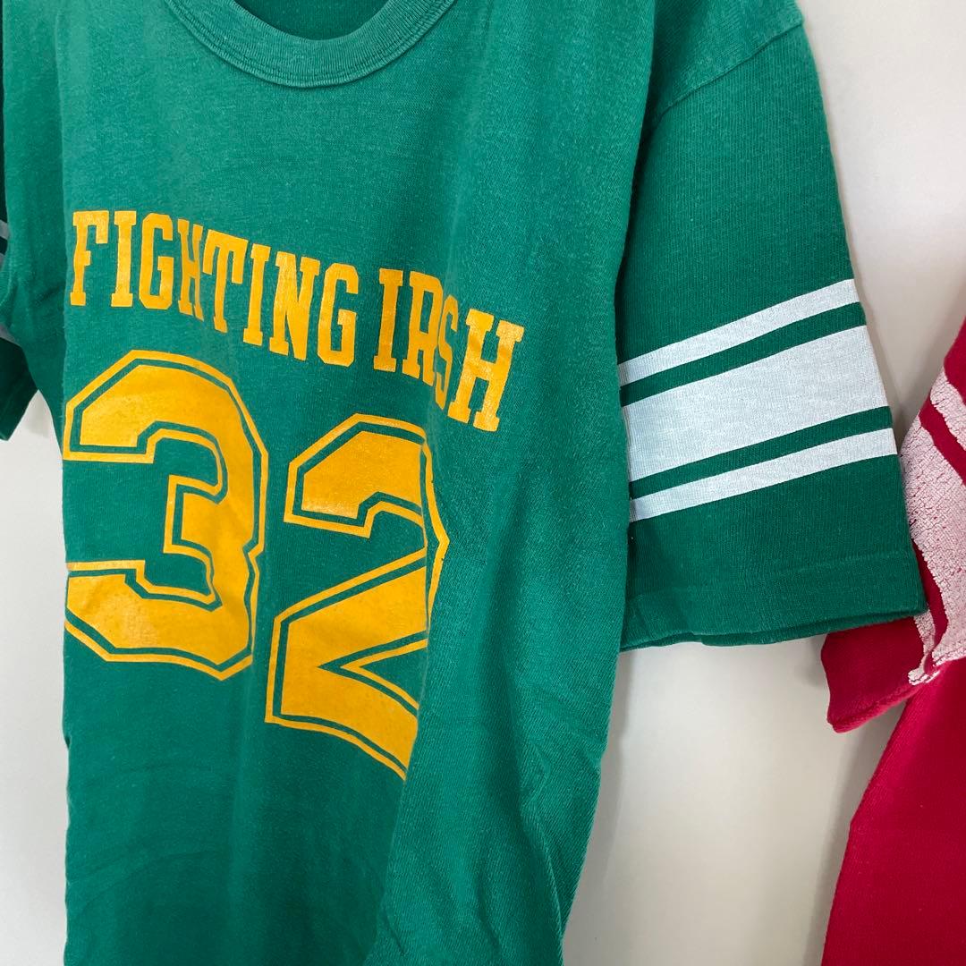 チャンピオン　ヴィンテージ　フットボールTシャツ　2枚セット　早い者勝ち‼️