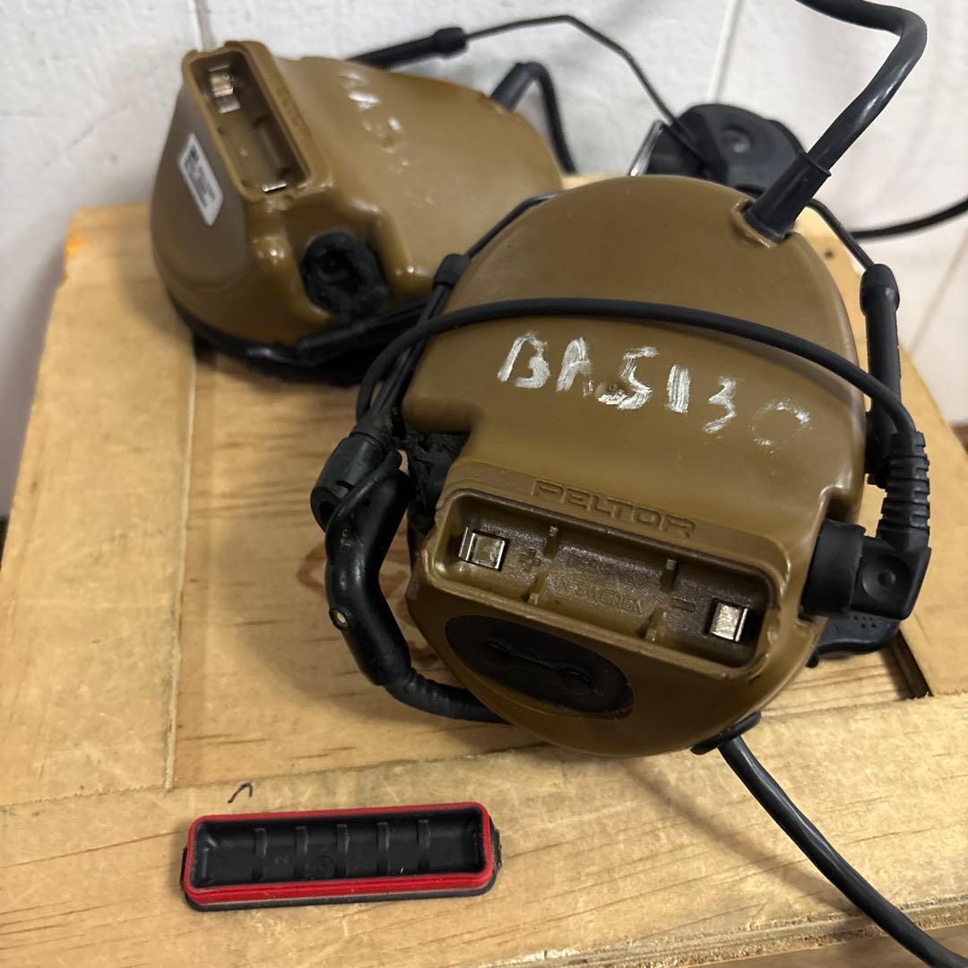 f*6様 初期型　米軍実物　PELTOR COMTAC IIIヘッドセット　動作