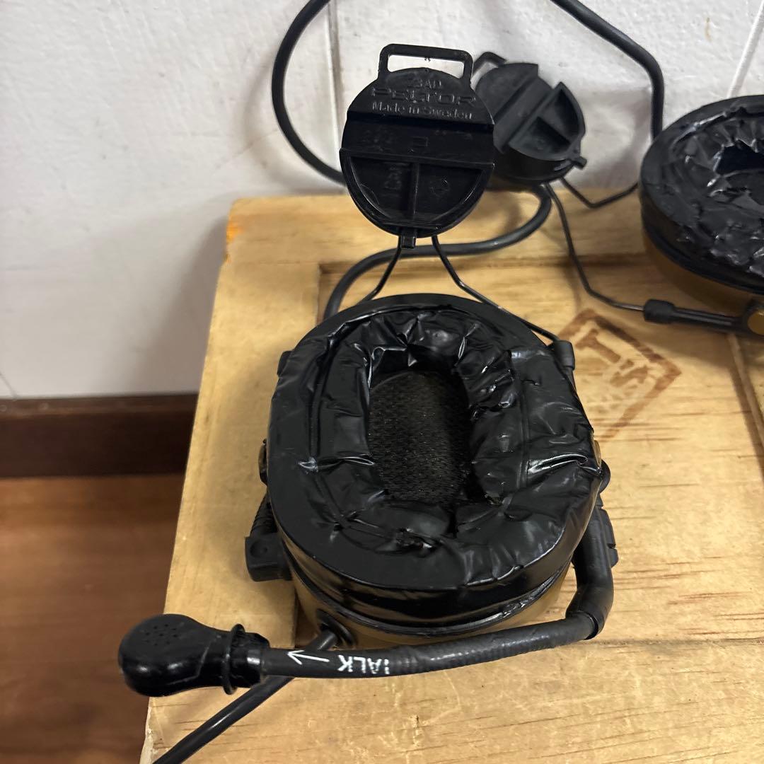 f*6様 初期型　米軍実物　PELTOR COMTAC IIIヘッドセット　動作