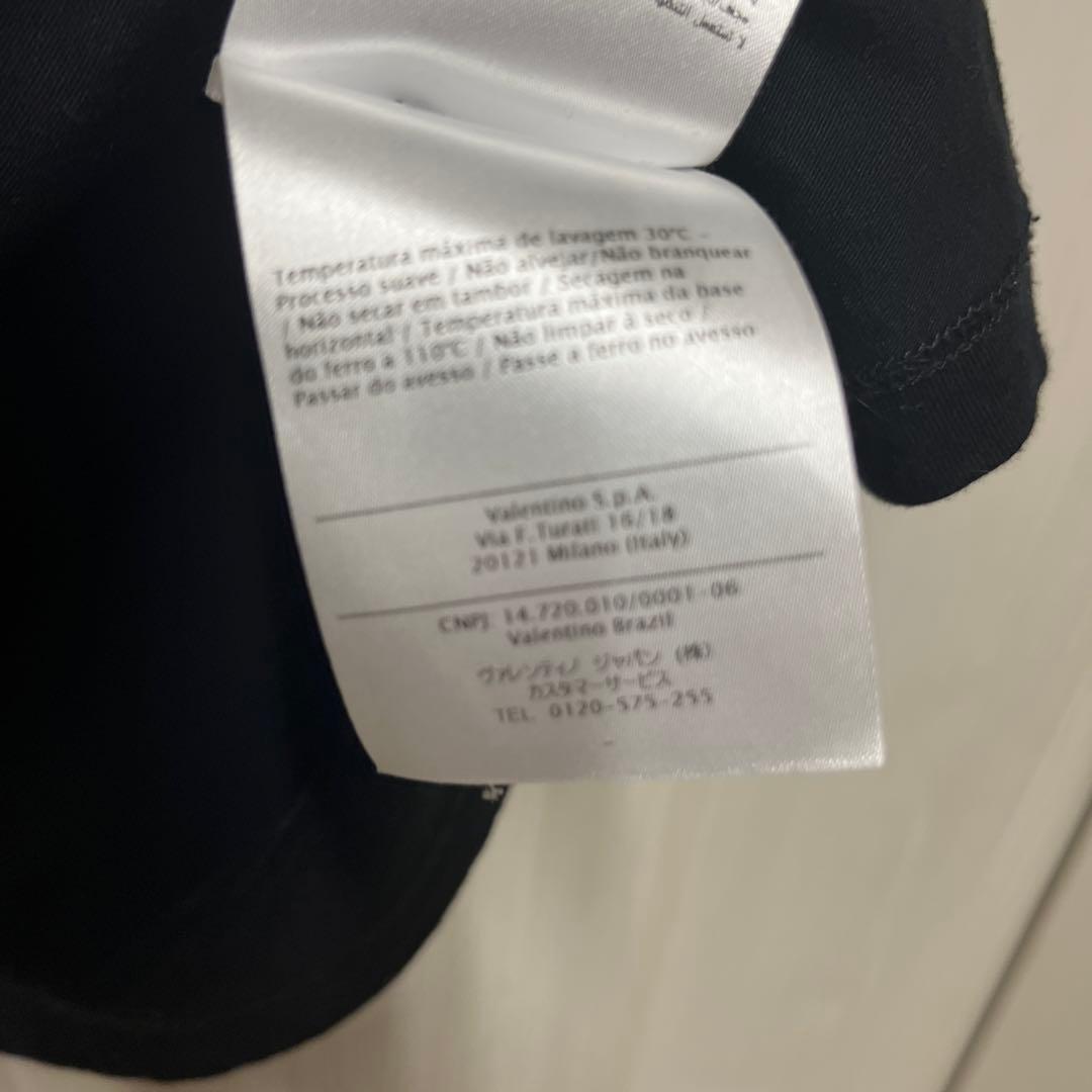 VALENTINO ブラック Tシャツ
