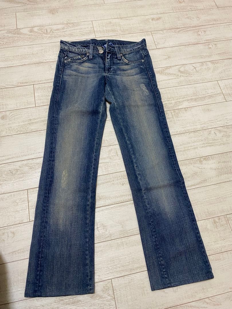 Victoria Beckham クラウン刺繍 デニムパンツ