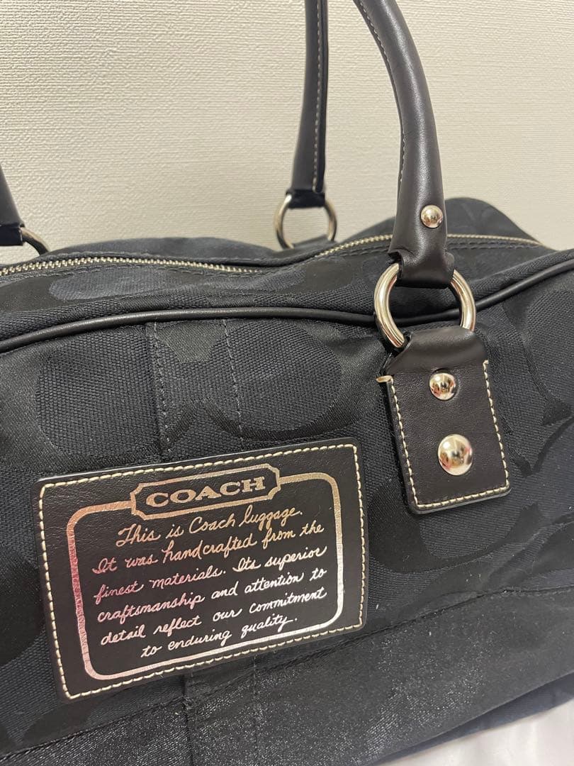 COACH メンズ　ボストンバッグ　旅行用　美品