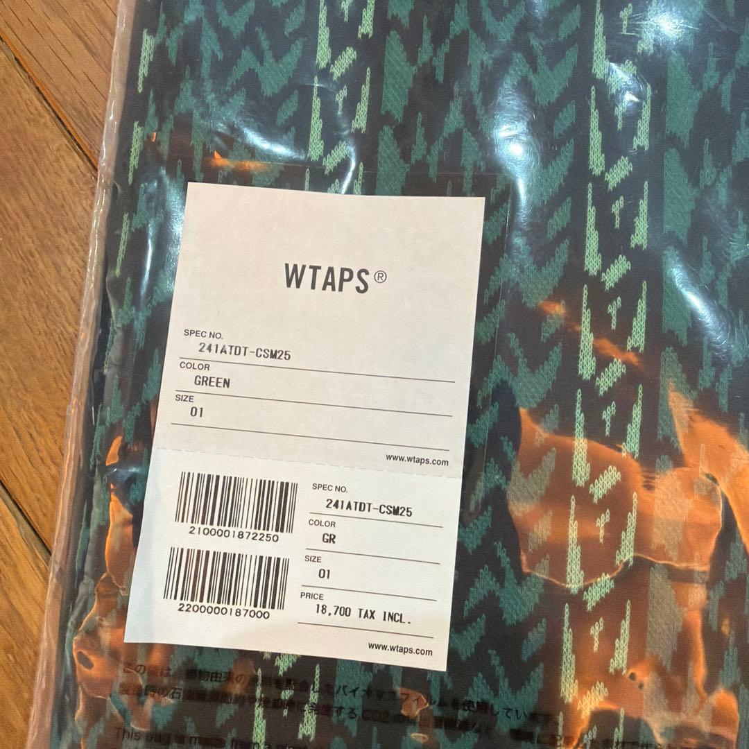 WTAPS ・ 新品/未使用/タグ付き　ロゴTシャツ　サイズ01(Sサイズ)