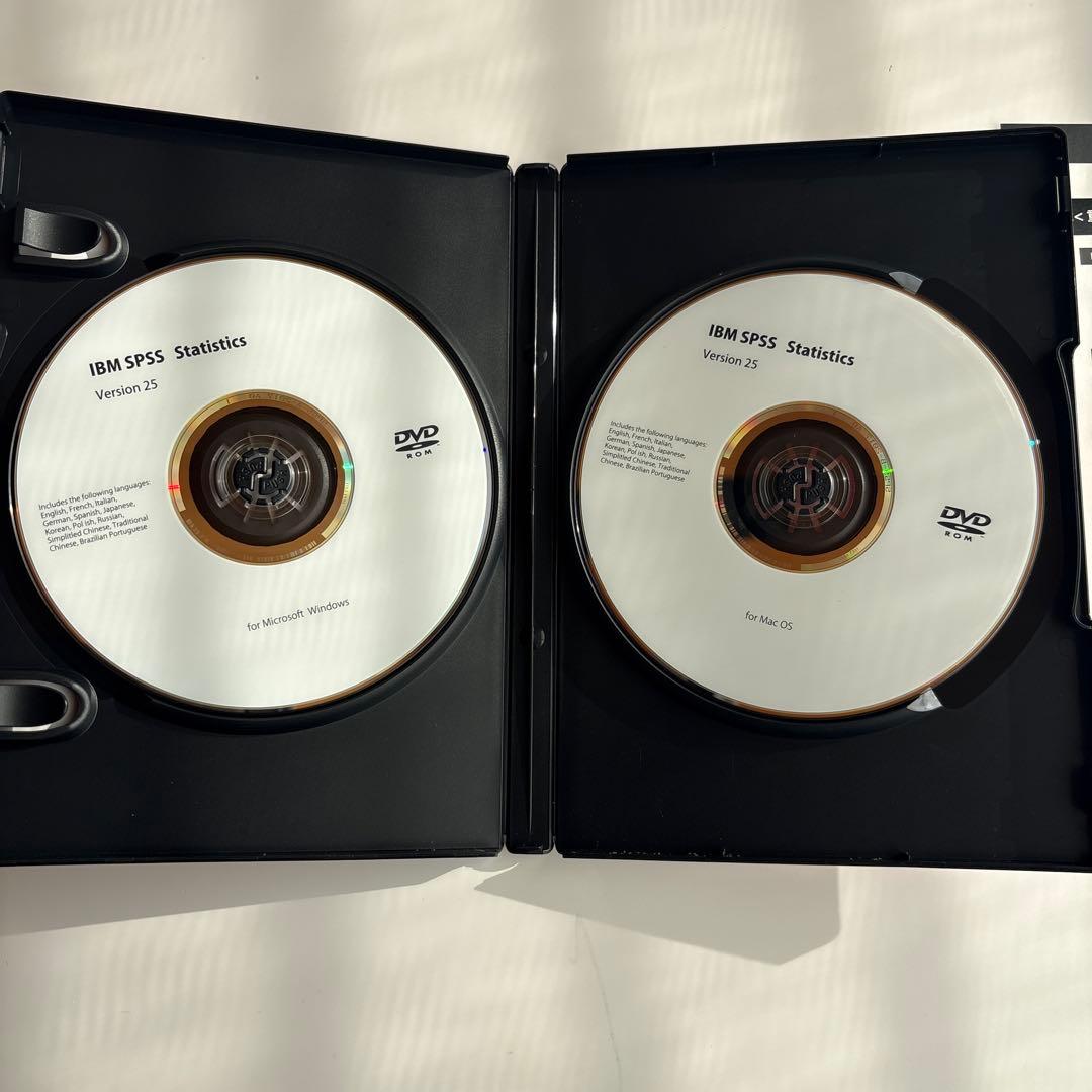 ☆IBM SPSS 25 Statistics Base アップグレード・YN