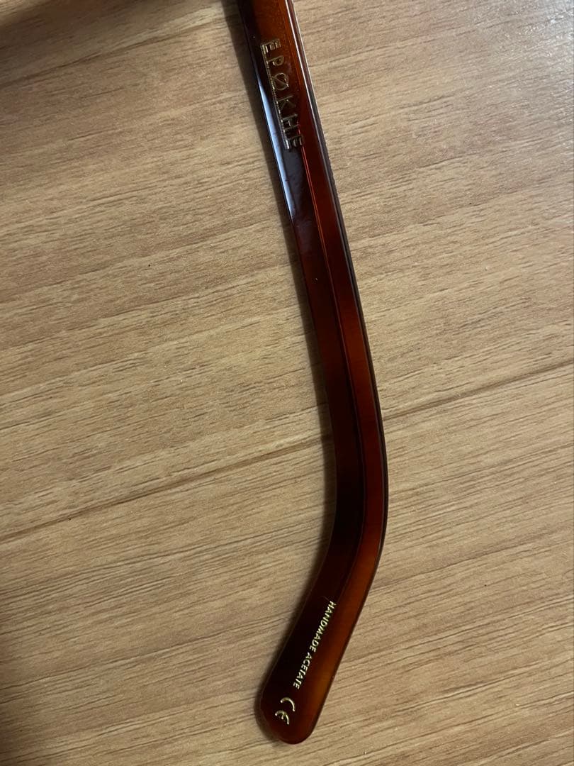 美品EPOKHE エポキ OLLO サングラス ブラウン ラウンド ユニセックス
