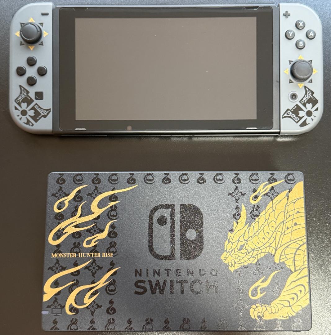 Nintendo Switch 本体 モンスターハンターライズ特別仕様 SD付き
