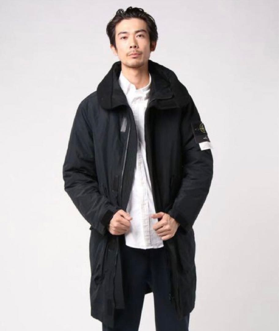美品　Stone ストーンアイランド　ロングモッズ 定価20万