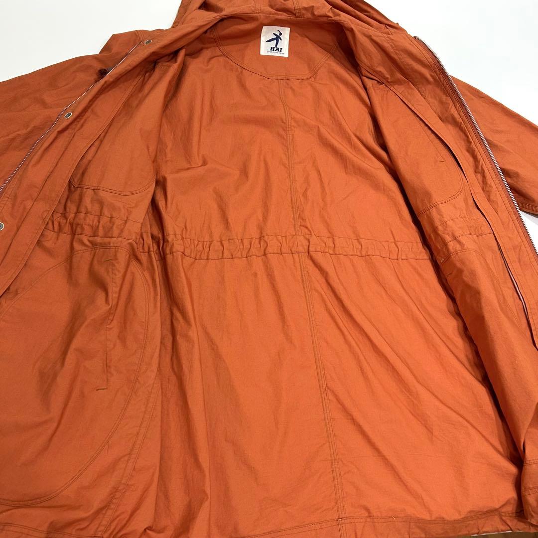 HAI SPORTING GEAR 80s 90s コットン フード付きコート