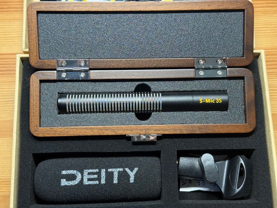 美品セット DEITY S-Mic 3S + Deluxe Windshield