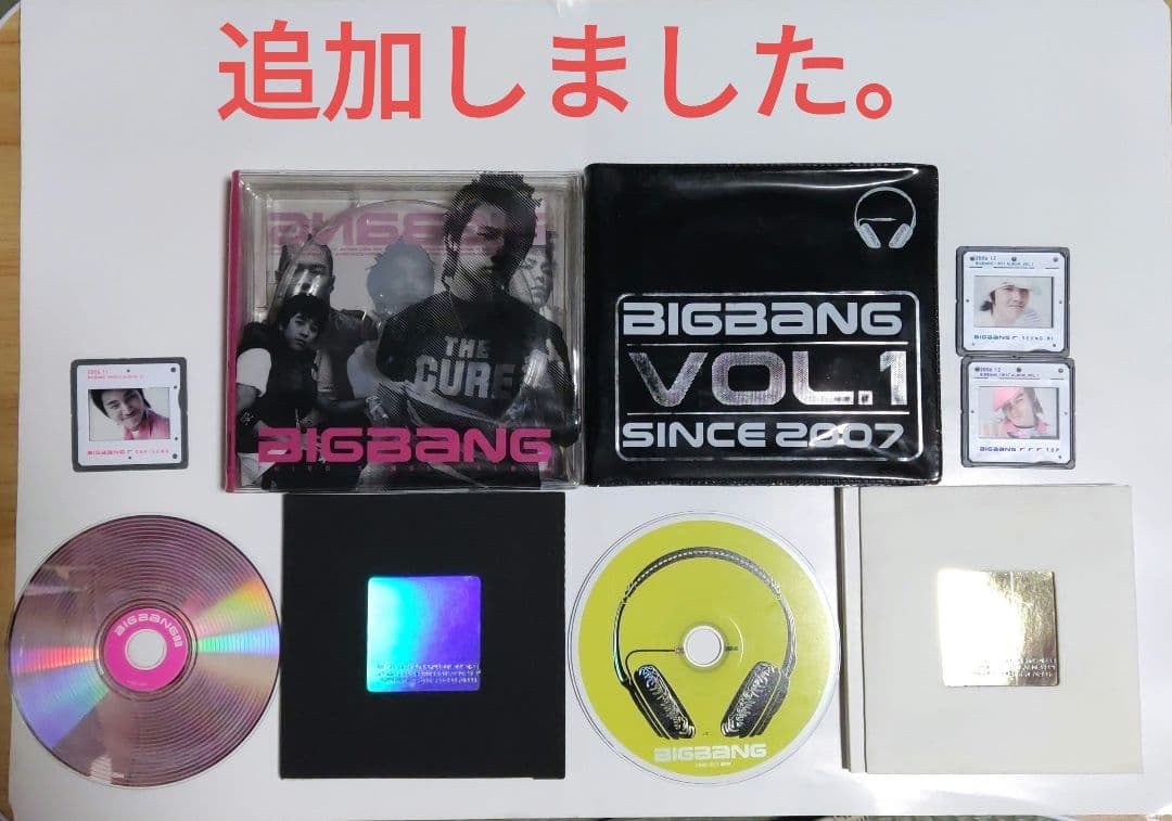 BIGBANG CD・DVDセット おまけ付き G-DRAGON T.O.P