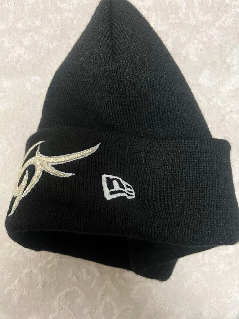 美品 Supreme New Era Tribal S Logo Beanie