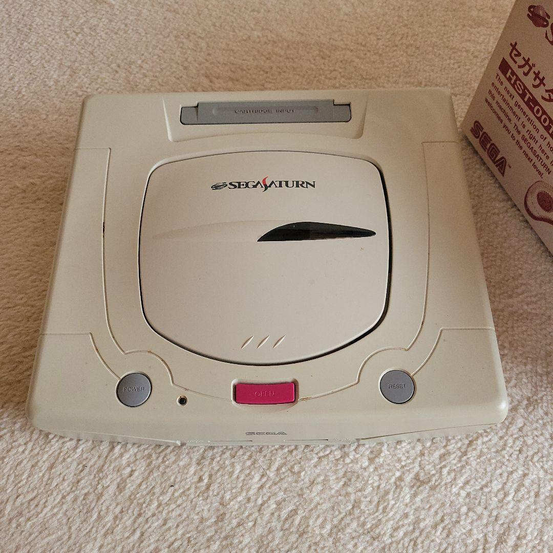 今月末までsale・ソフト4点付き☆セガサターンHST-0014ゲーム器