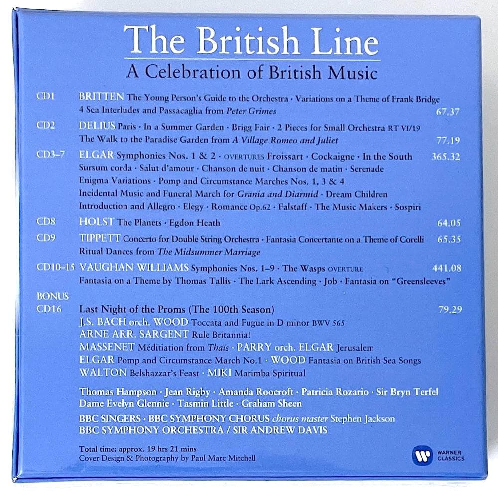 新品未開封 廃盤 ザ・ブリティッシュ・ライン THE BRITISH LINE