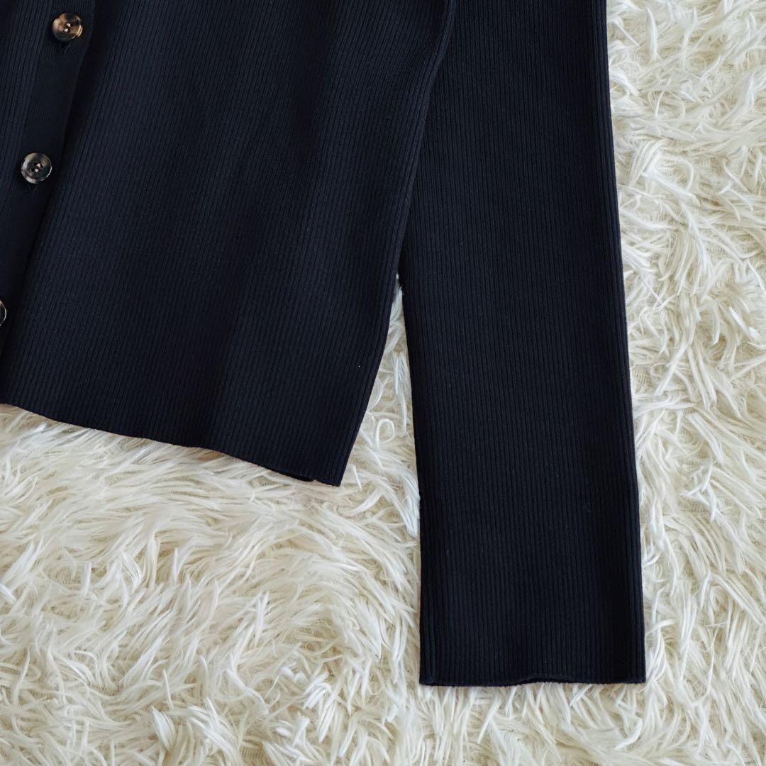 【極美品✨】EVERYDAY I LIKE. RIB Vネック カーディガン