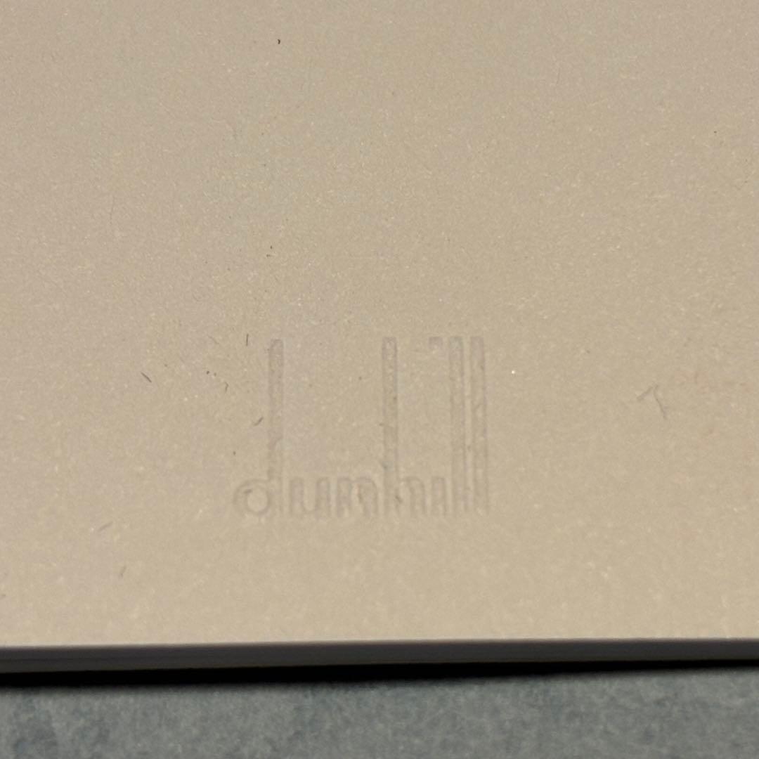 【レア】ダンヒル　dunhill メモパッドケース　黒 レザー