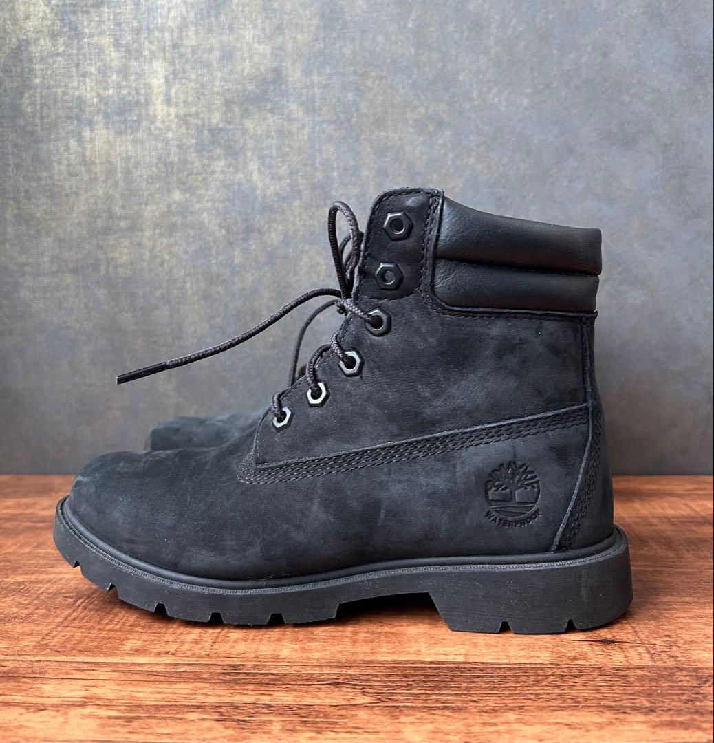 Timberland 6インチリンデンウッド プレミアムWPブーツ 23.5 黒