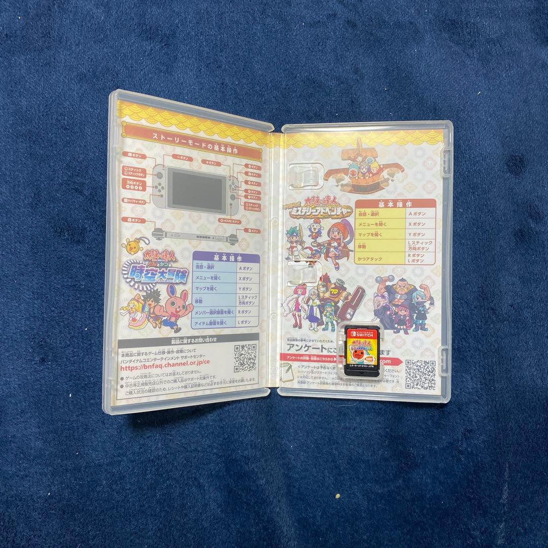【Switchカセットまとめ】太鼓の達人　2種　スーパーマリオ　セット