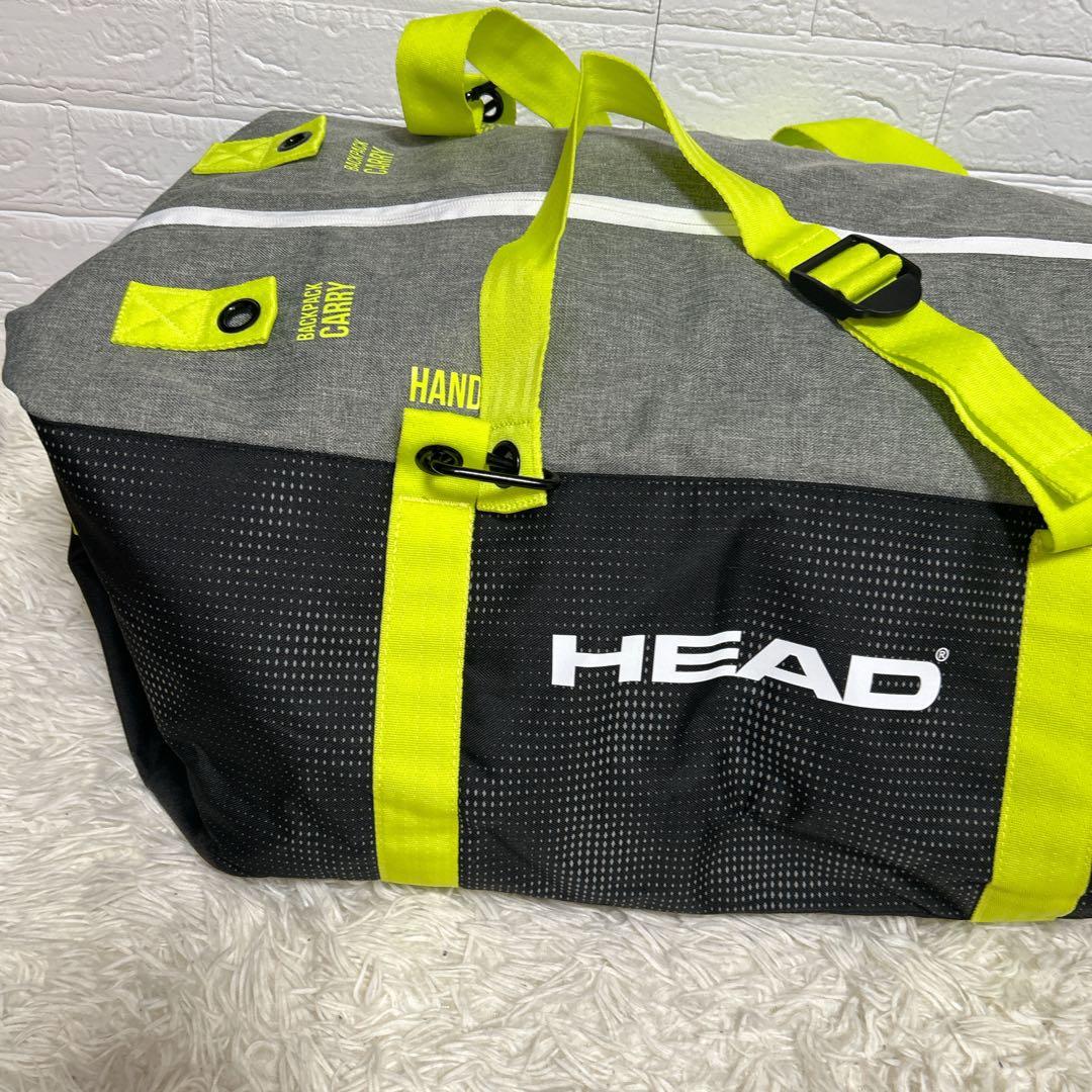 【未使用品】HEAD ヘッド ダッフルバッグ スキーバッグ　ボストンバッグ