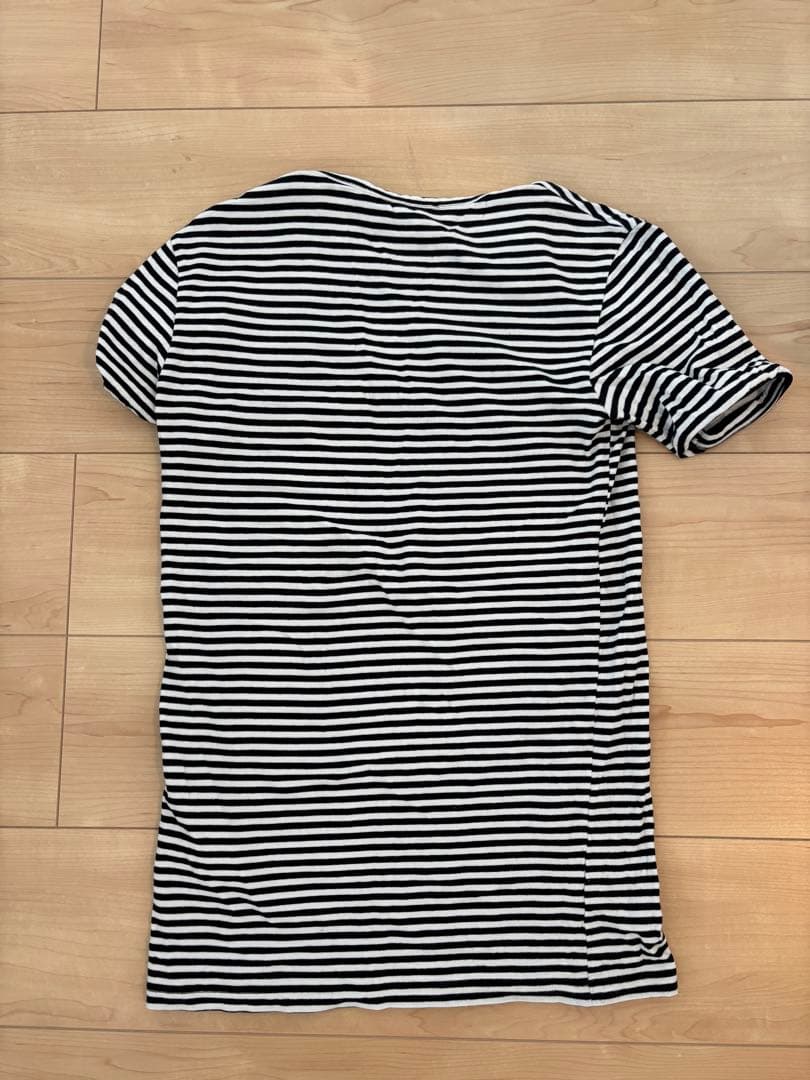 RAF SIMONS ストライプ Tシャツ M