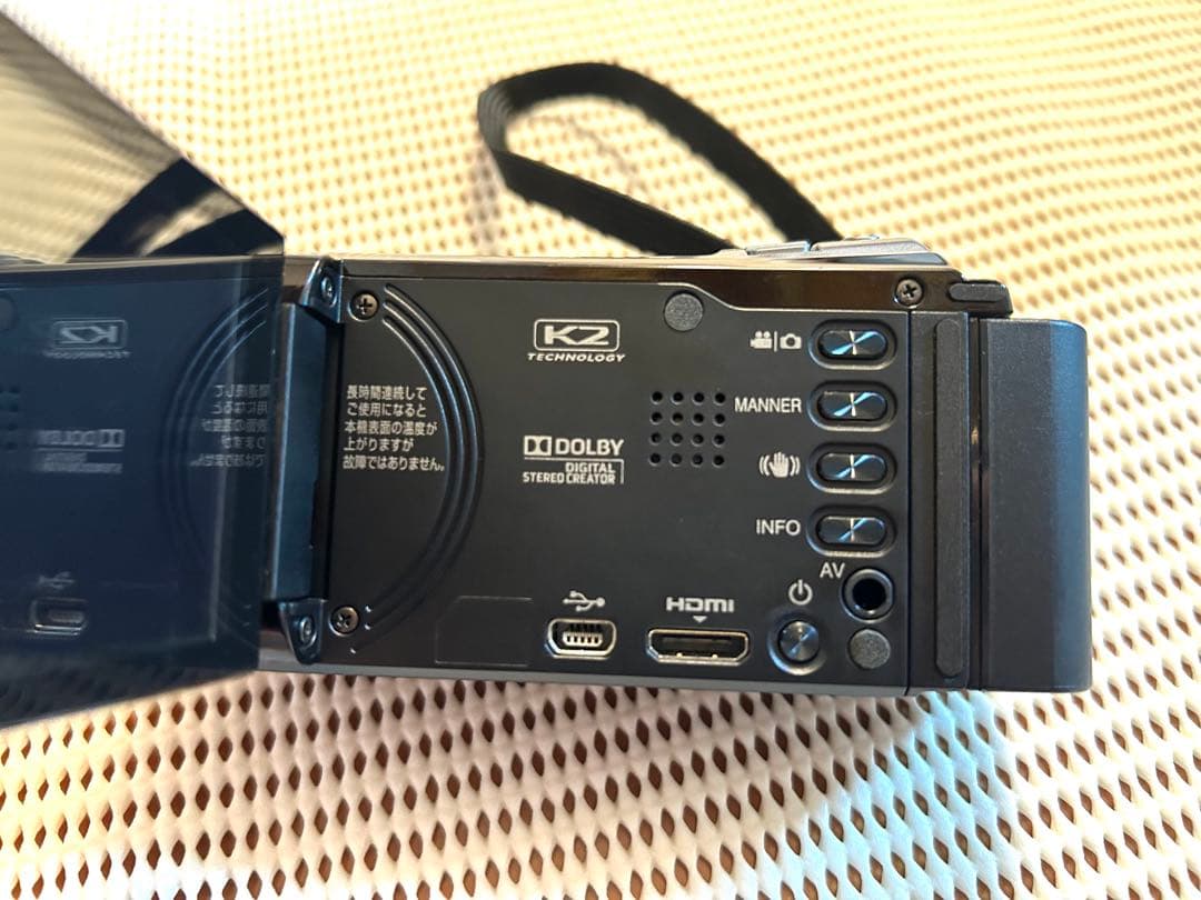 g*y様 【動作確認済み】JVC FULL HD ビデオカメラ GZ-E345-
