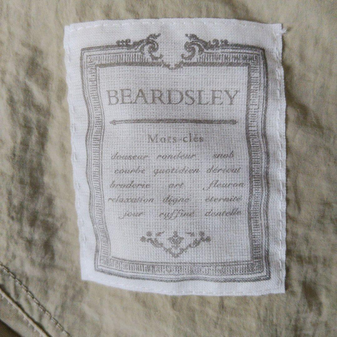 新品　BEARDSLEYバルーン袖フレアーコート　ベージュ