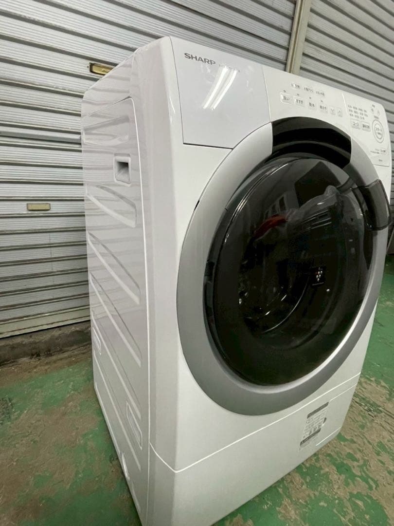 シャープ SHARPドラム式電気洗濯乾燥機 ES-S7J-WL(2024年製)