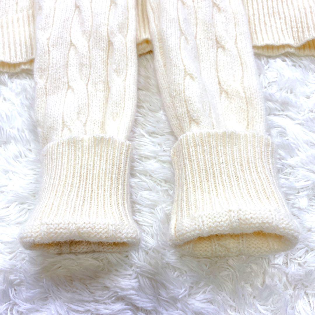 未使用級 POLO RALPH LAUREN カシミヤ混 カーディガン ボレロ