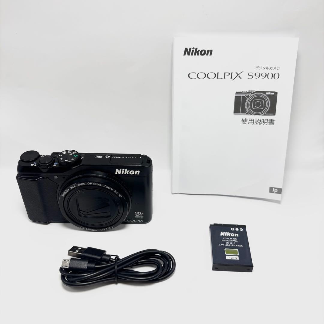 【美品】Nikon COOLPIX S9900 ブラック