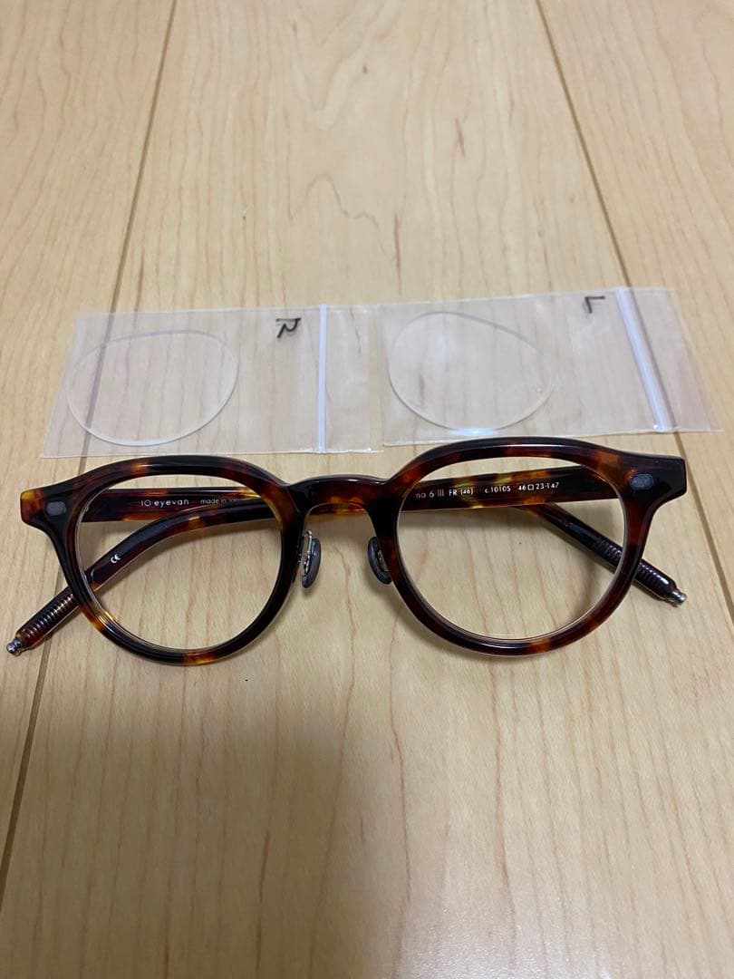 10eyevan no6 Ⅲ FR（46）セルロイド c1010S デミ